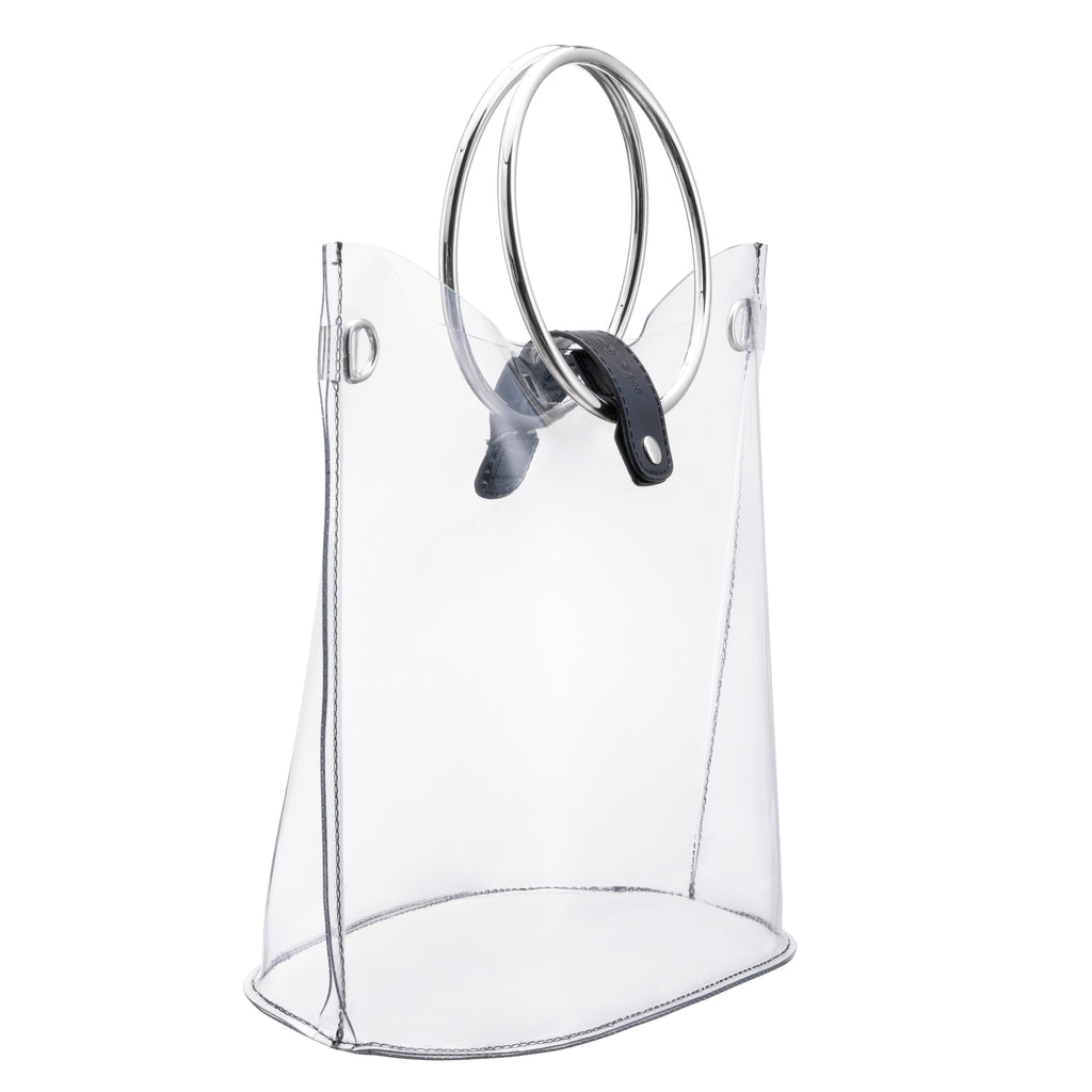 Clear Round Tote
